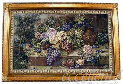 イタリア製ゴブラン織額絵