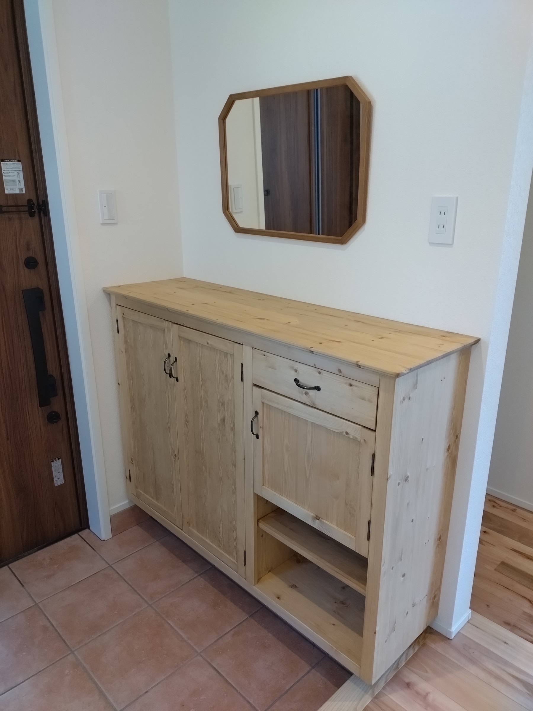 下駄箱オーダー家具作品例【家具JOHNNY】