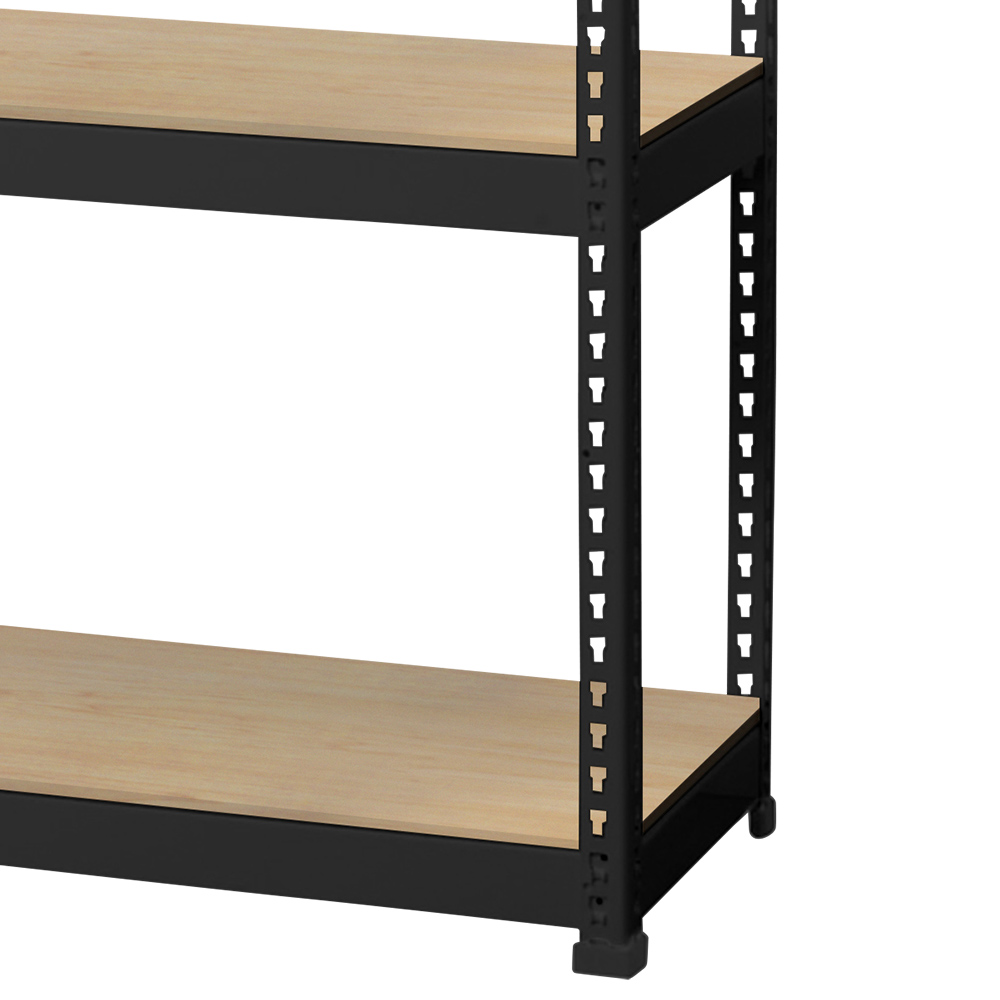 メタル＆ウッド3段ハンガーラック 幅810 奥行410 高さ1800 DW-MK883H