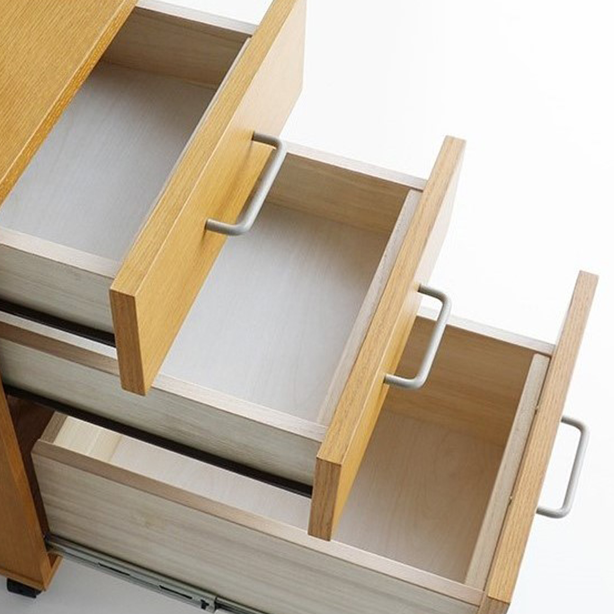 ドリップ デスクワゴン 幅340 奥行450 高さ610 IB-DRK3458II-NA 通販