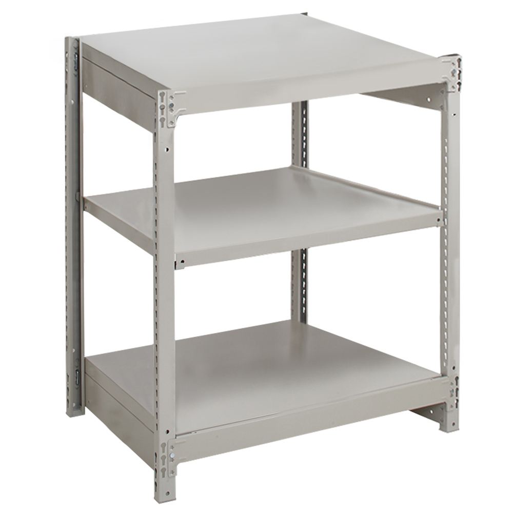 3段軽量スチールラック NBタイプ 高さ900 幅900 奥行600 1FH3360-3