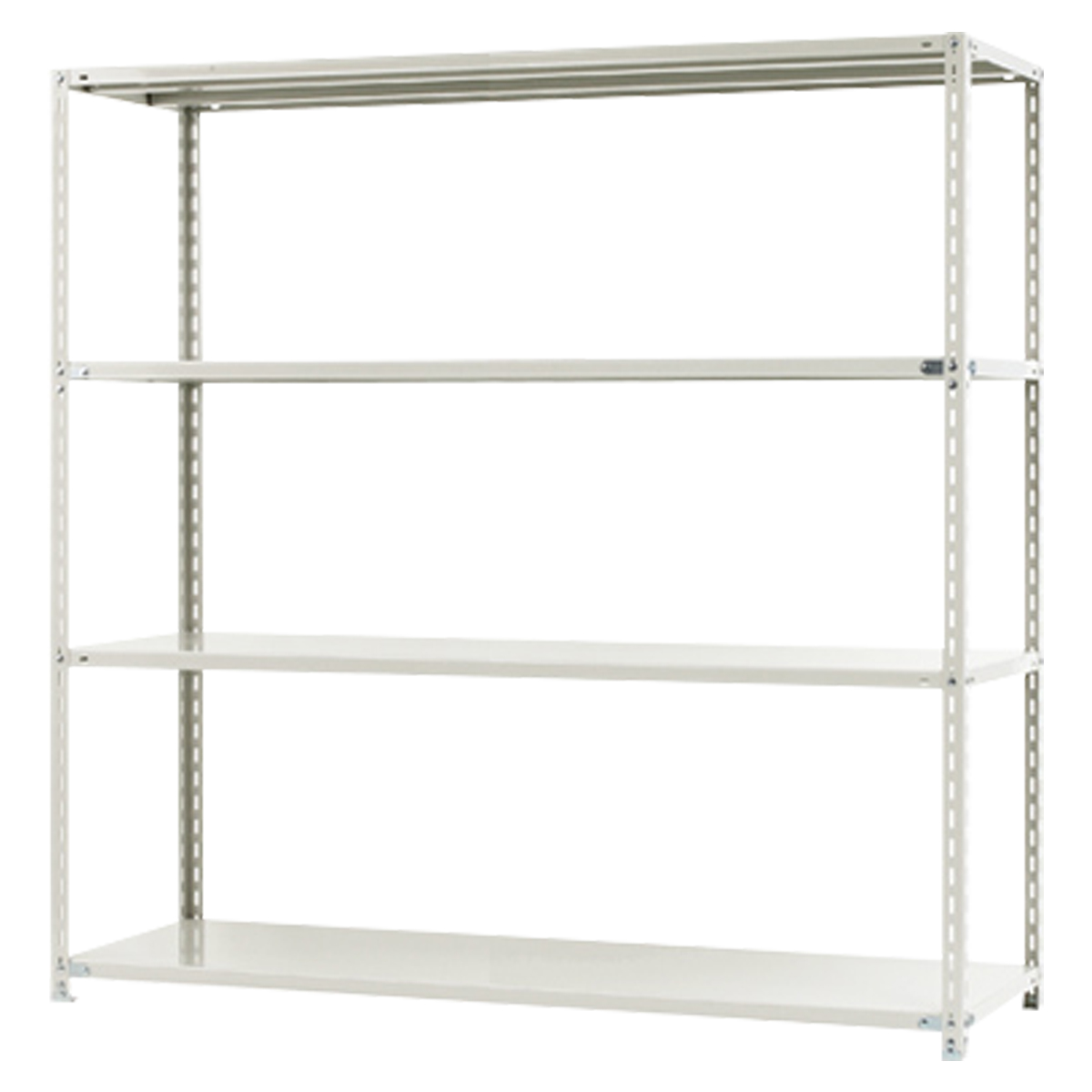 4段軽量スチールラック NCシリーズ 幅1800 奥行450 高さ1800 NC1800184