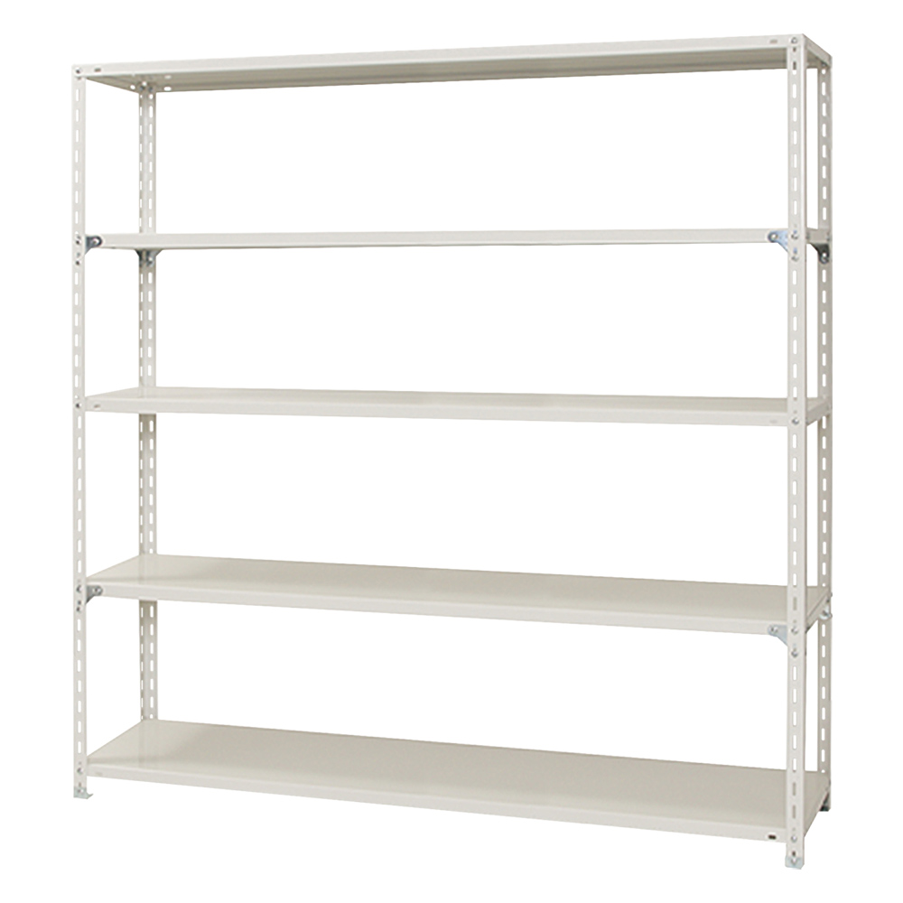 5段軽量スチールラック NCシリーズ 幅1800 奥行450 高さ1800 NC1800185