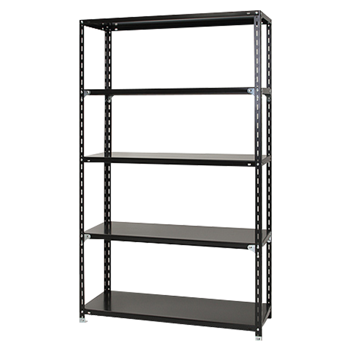 5段軽量スチールラック NCシリーズ 幅1200 奥行450 高さ2100 NC1200215