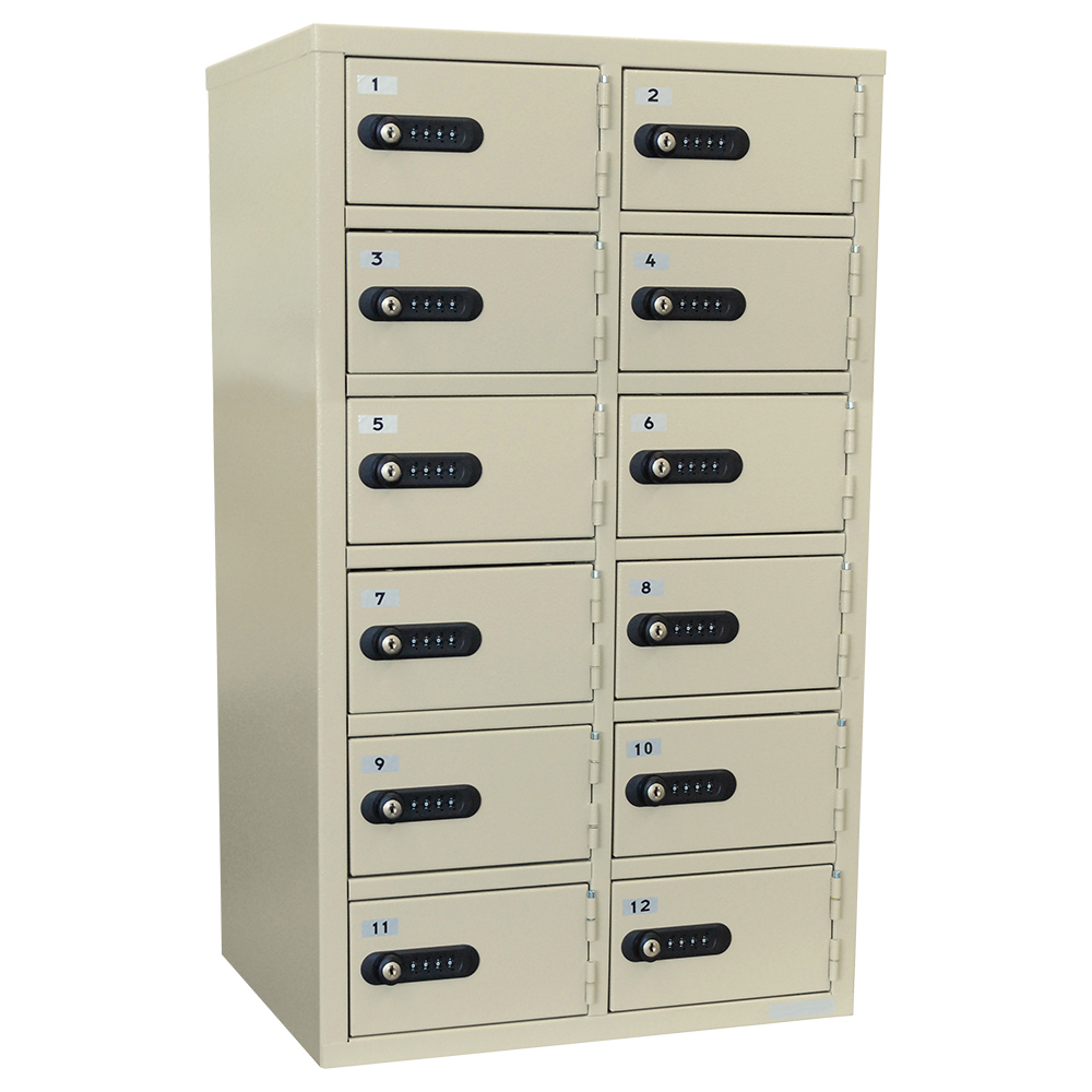 ダイヤル式 4列10段40人用貴重品ロッカー 幅807 奥行200/D320 高さ1648