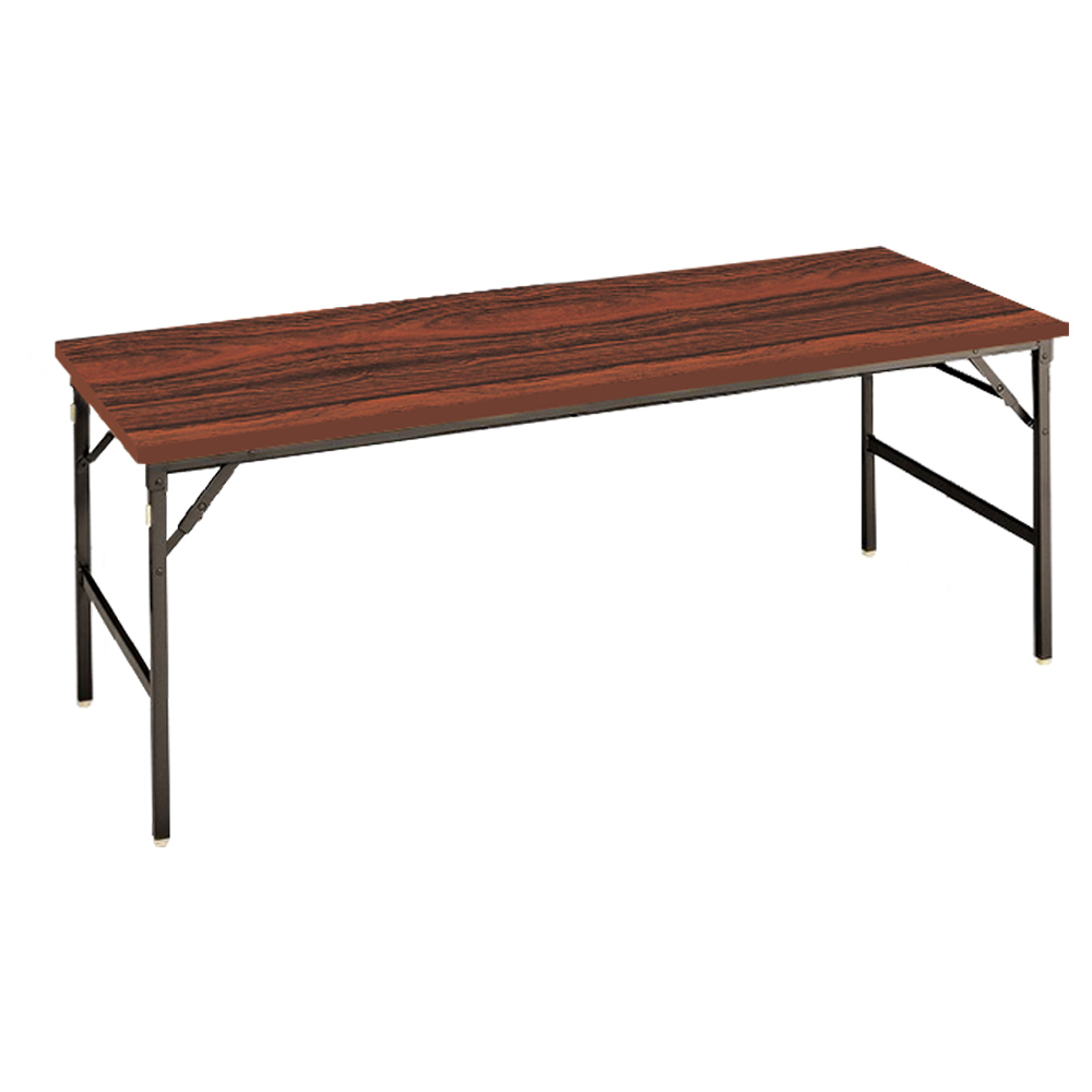 ゆったり足元折りたたみテーブル 幅1800 奥行750 高さ700 TS-YT256-N