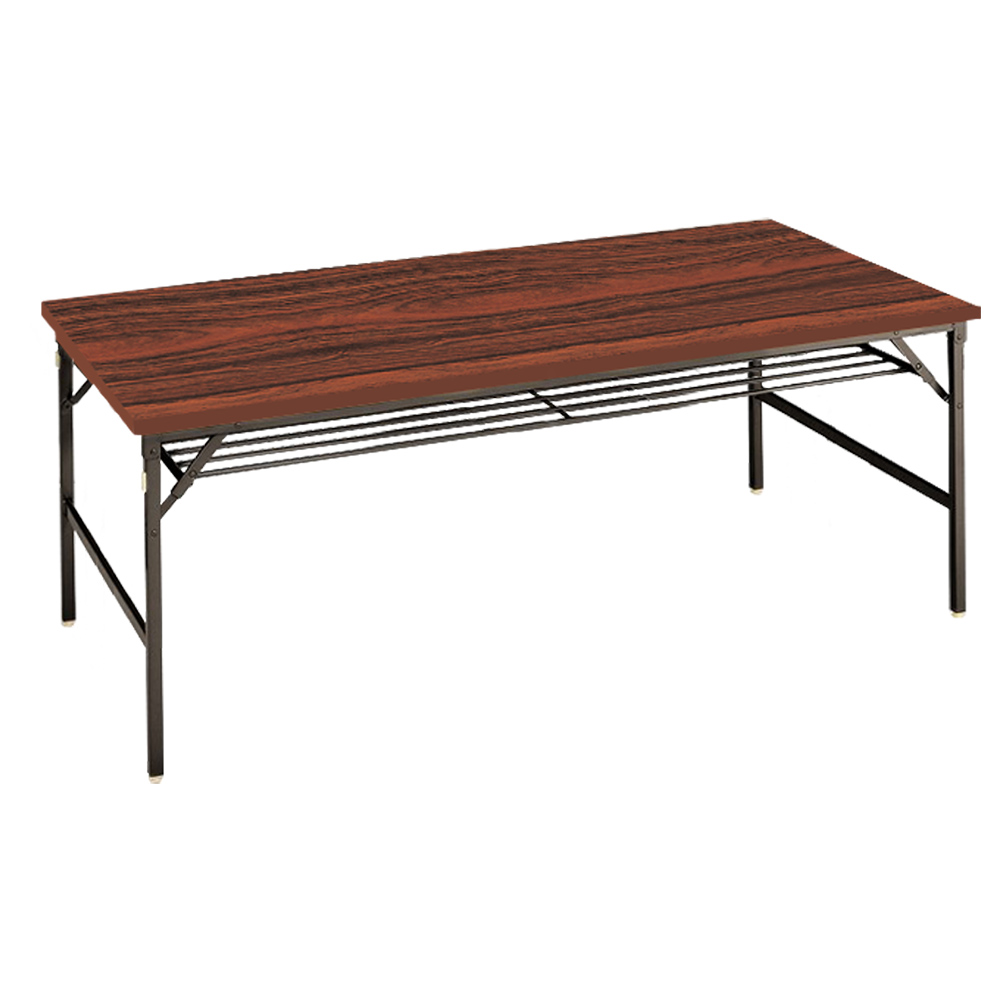 ゆったり足元折りたたみテーブル 幅1800 奥行900 高さ700 TS-YT306-N