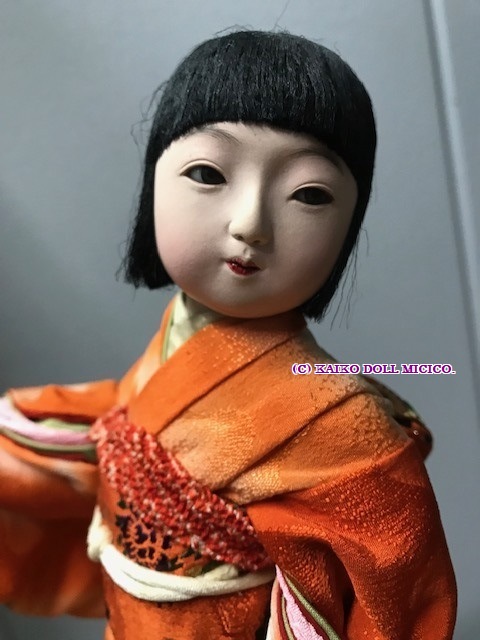 人間国宝 平田郷陽 ポーズ人形女の子 - 懐古どぉるMicico|和洋