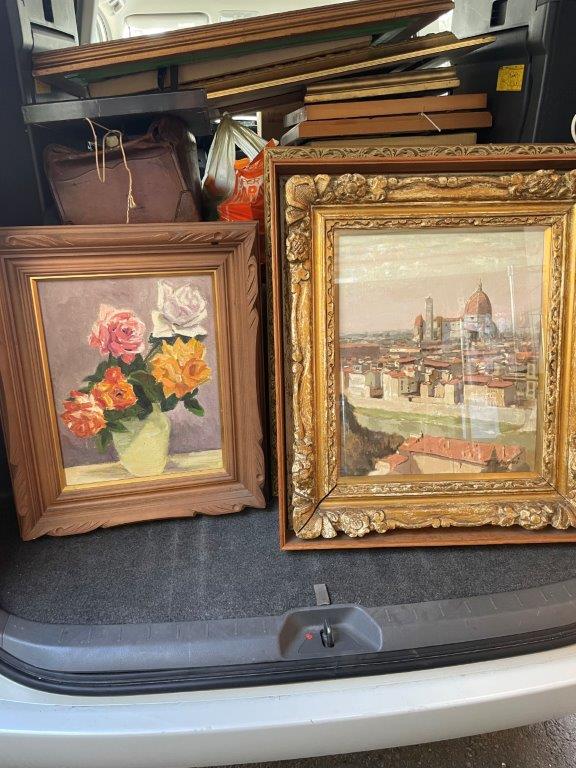 家屋解体に伴い不要になった古い絵画などの買取｜練馬区田柄のB様邸に