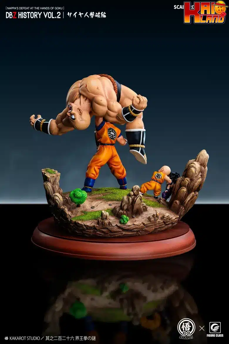 ドラゴンボールフィギュアクラススタジオ 悟空ナッパ 樹脂製スタチュー