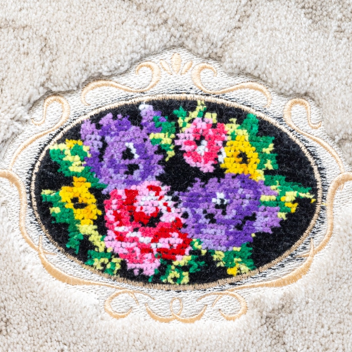 かかしさんのJA(農協)通信販売 / シェニールロゼ キッチンマット