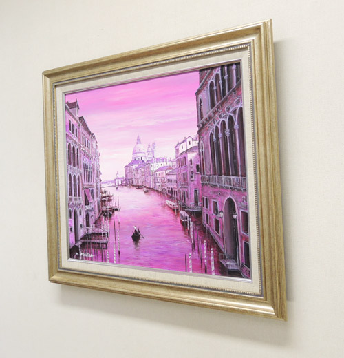 絵画 油絵 ベニス （前田光一） 送料無料 【肉筆】【油絵】【外国の