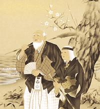 吉祥高砂 北条静香 (尺五)肉筆！ 高砂 - 掛け軸（掛軸）販売通販なら