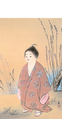 横山大観 無我（名画複製画） 尺五 特別価格 日本製 大観 玉堂 松園