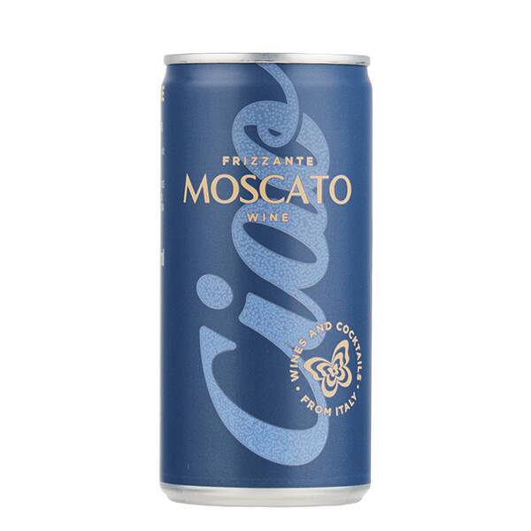 お酒】チャオ モスカート スパークリング缶ワイン （白・微発泡