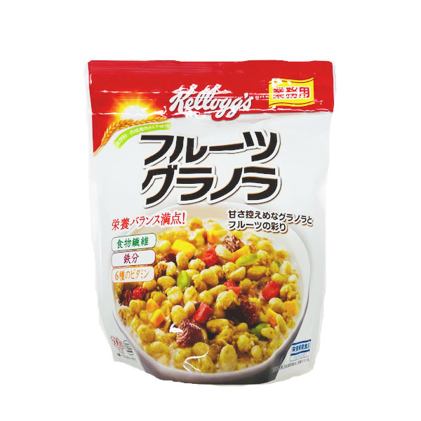 ケロッグ フルーツグラノーラ 500g 亀屋食品（株）注文サイト
