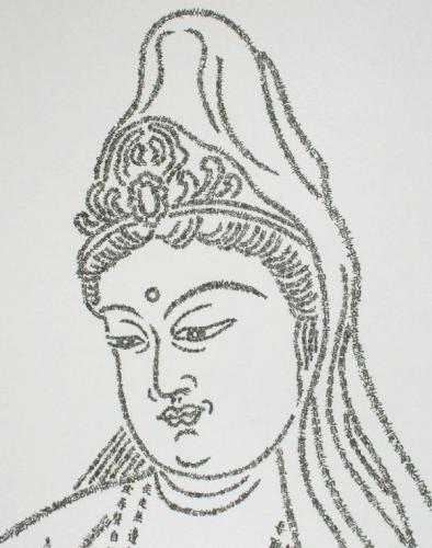 株式会社カミシマ / 『写経仏画 写し』 (山本 愚寛 翁 作)