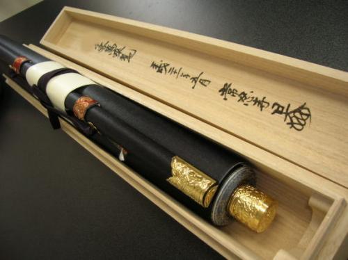 株式会社カミシマ / 日蓮宗 お題目掛け軸(肉筆)桐箱入