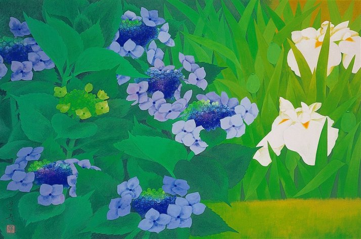 山口蓬春が描く花鳥の美 | カルチャー | カナロコ by 神奈川新聞