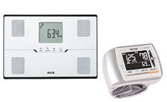 商品詳細 通信対応 体組成計BC-768 (メタリックブラック) ・血圧計BP