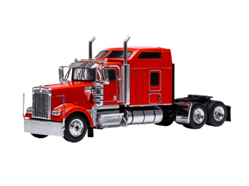 PRE-ORDER 1990 Kenworth W900 - Red Diecast 1:64 Scale Model - IXO