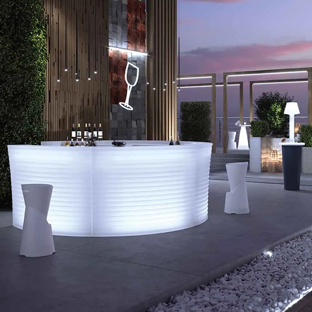 Lyxo's Hangar 60 bar counter for indoors and outdoors | kasa-store