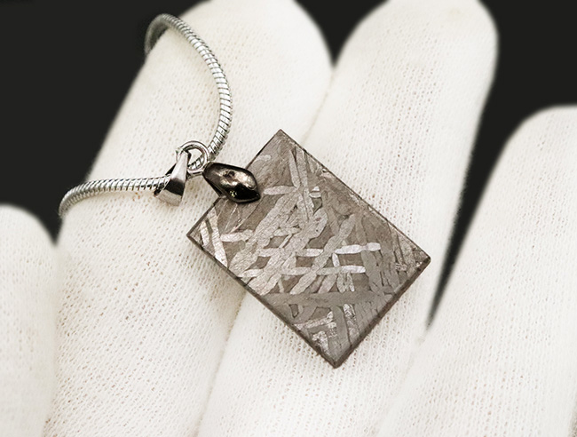 ロマンの塊！最古級の隕石の一つ……ウィドマンシュテッテン構造が鮮明に