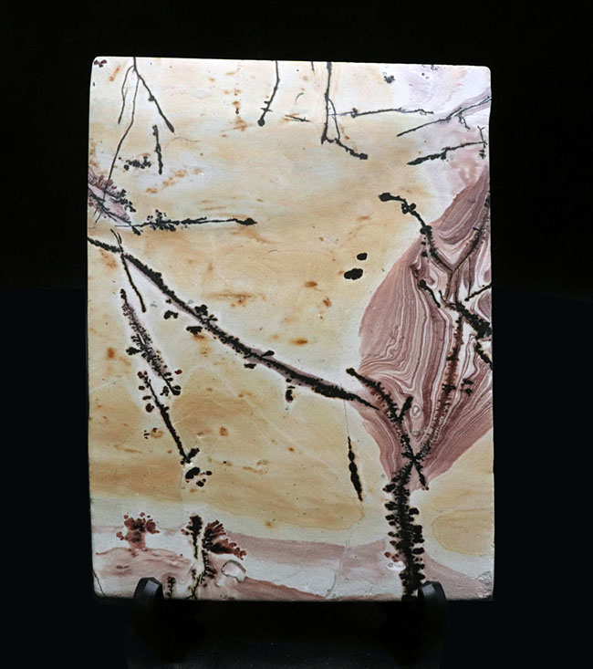 自然は偉大なアーティスト！地下深くでマグマが描いた日本画のような