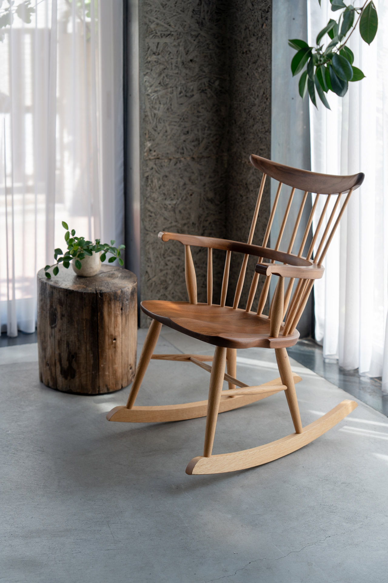 コムバックロッキングチェア - 国産無垢家具は飛騨高山発の家具