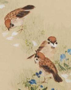 日本画に最も描かれた鳥：花鳥図 – 加島美術