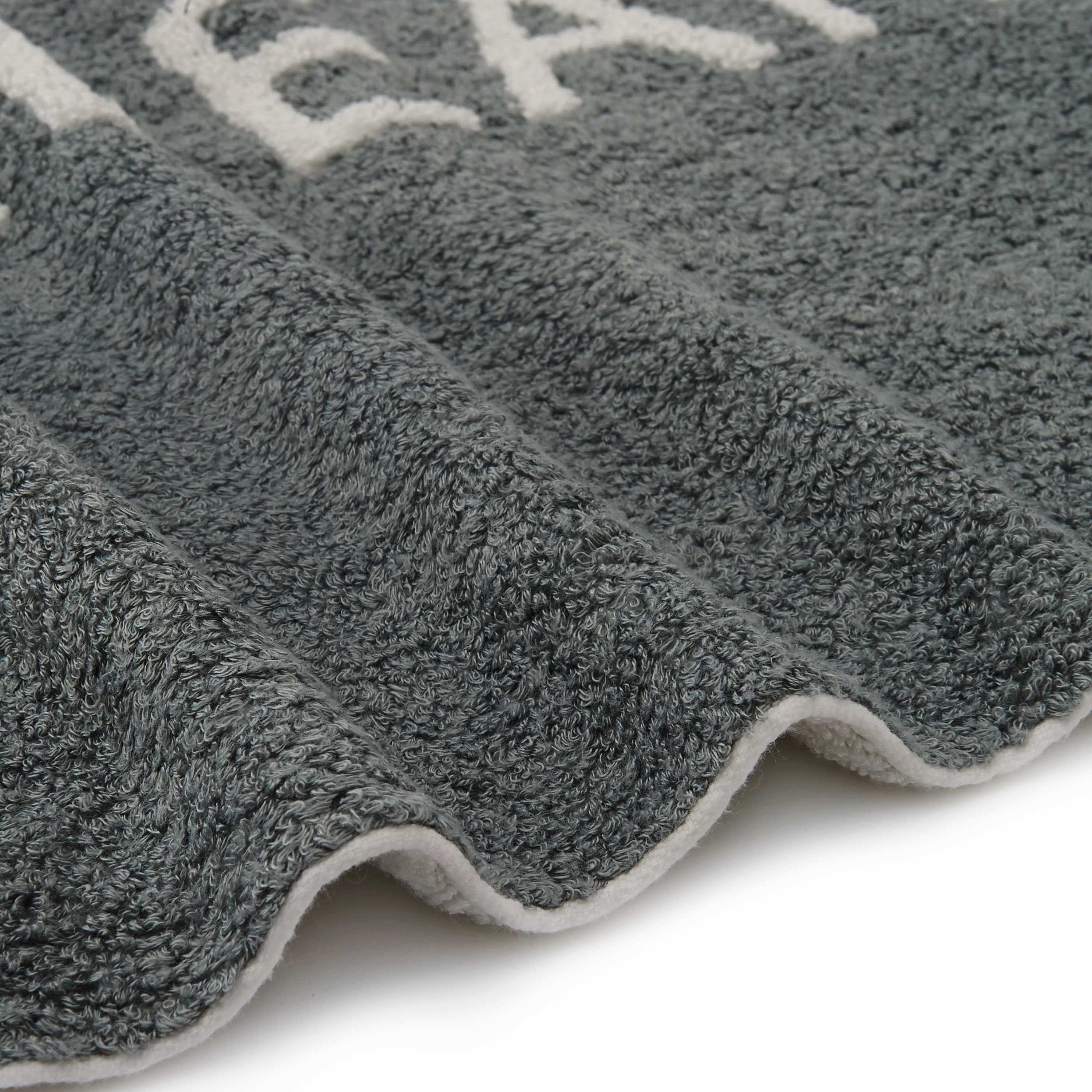 BATH MAT / SO CLEAN(50×80cm black pearl/blanca): TOWEL | kashwere