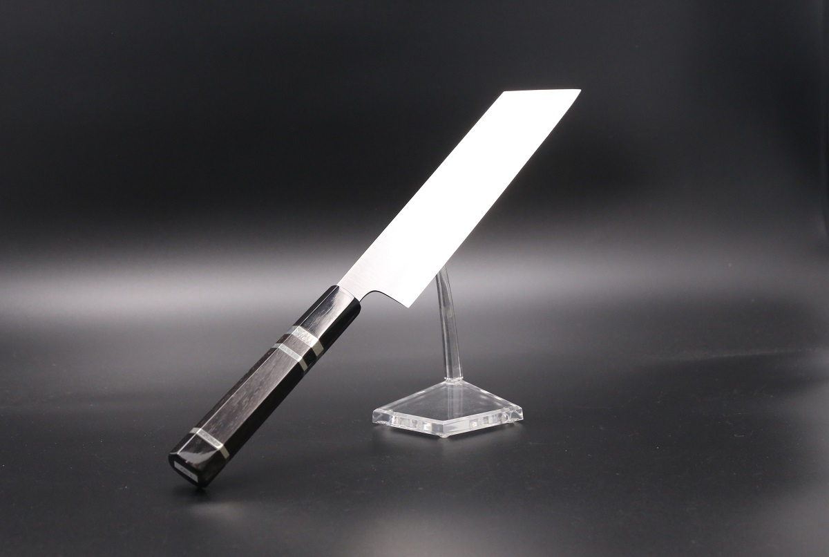 ムキモノ(芋切り）210mm 極薄口両刃 スエーデン鋼 全鋼本焼 手研ぎ