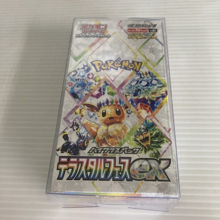 福岡県北九州市でポケモンカード「テラスタルフェス ex」未開封BOXを