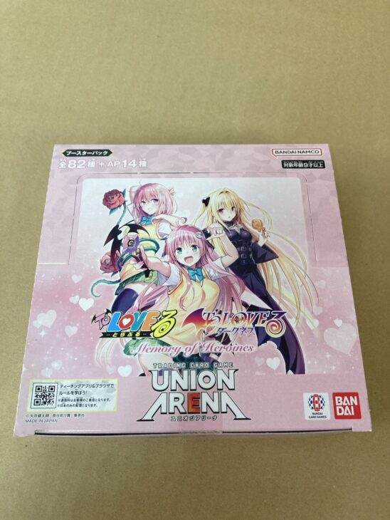 東京都八王子市でユニオンアリーナ To LOVEる Memory of Heroines 開封