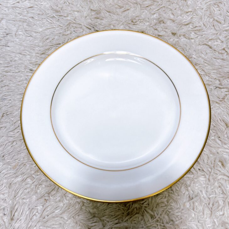 埼玉県幸手市にて オールドノリタケ（Nittoroyal RC）金縁プレート皿を