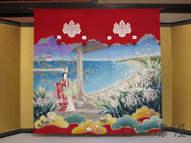 御誂え事例 花嫁のれん – 加賀友禅・花嫁のれん :: きもの処 凛屋