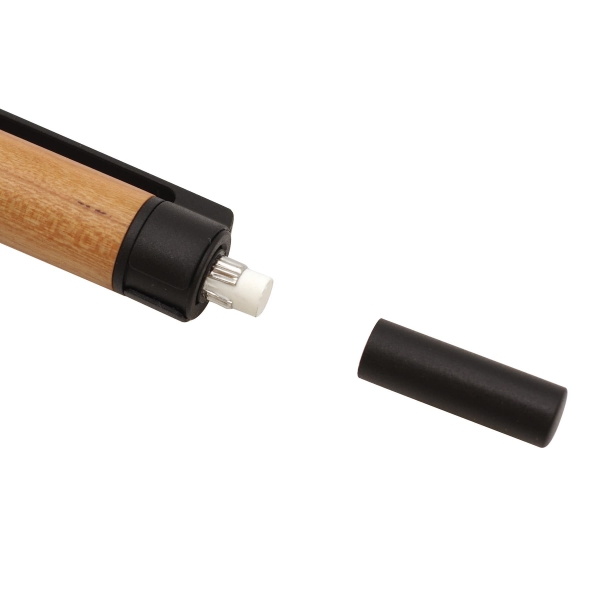 EverDraw シャープペンシル Wood Model 0.5mm ブラック【チェリー