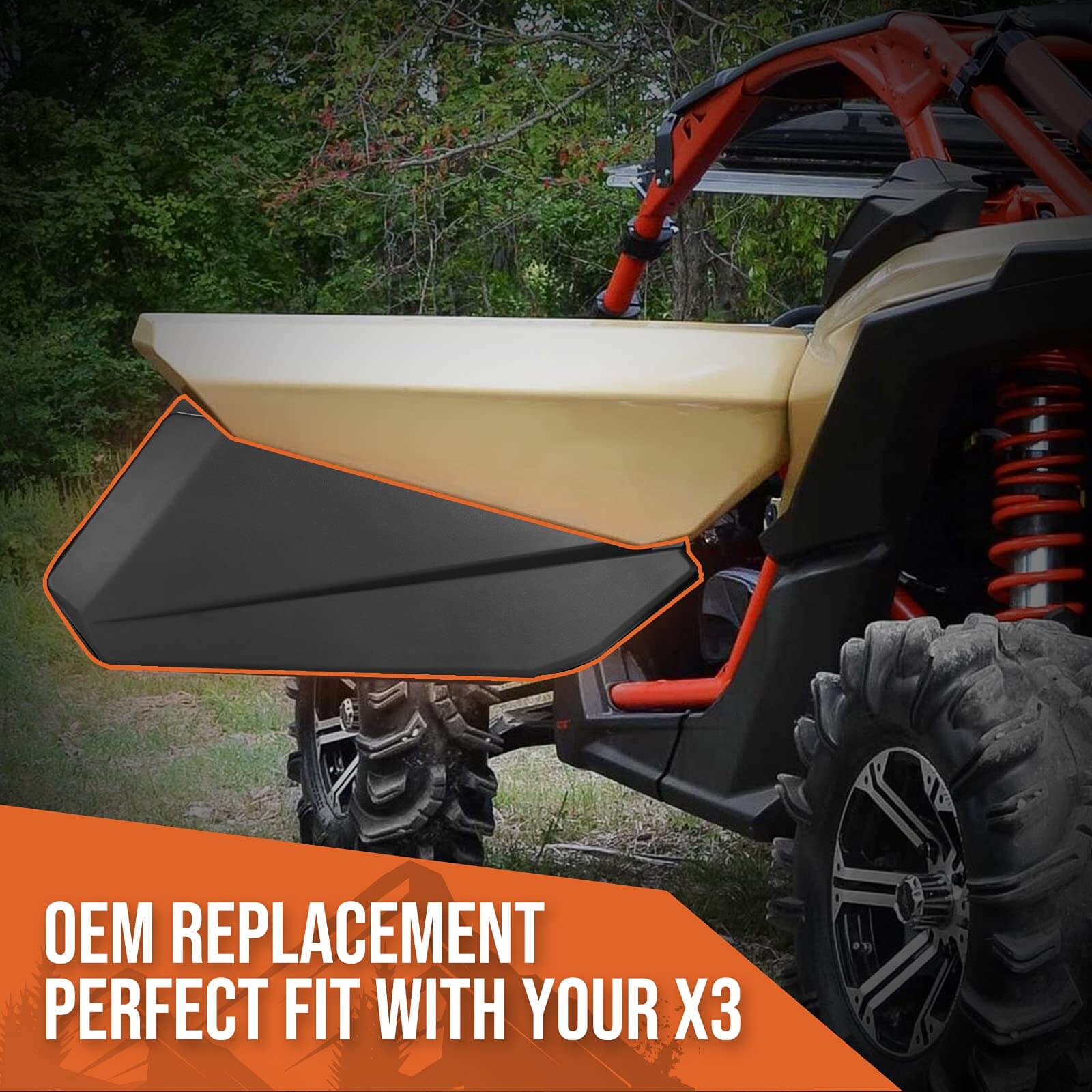 Can-am x3 Lower Doors – Kemimoto