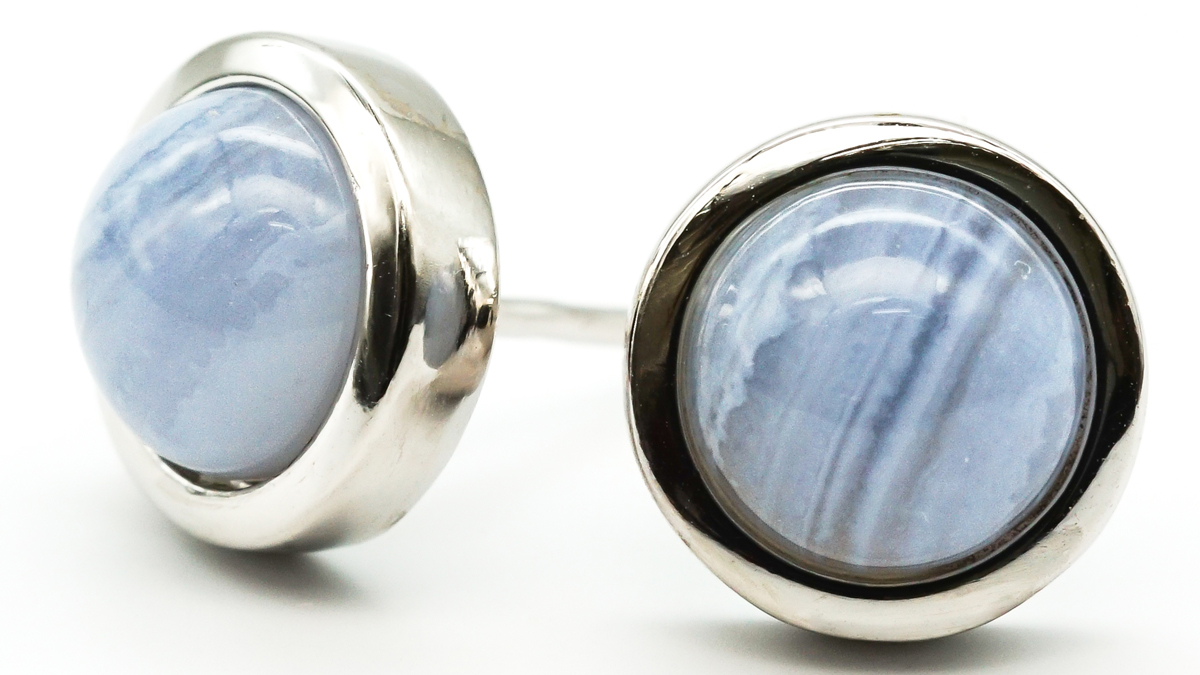 ブルーレースアゲートのジュエリー｜ケンケンジェムズ