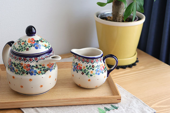 クリーマー・ポーリッシュポタリー(ポーランド食器)