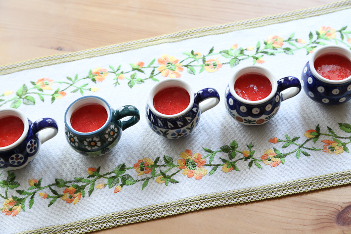 いちごのムース ケルセン- 愛らしい陶器ポーリッシュポタリー