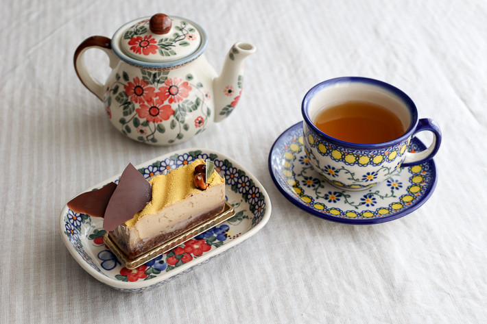 オリーブ皿・ポーリッシュポタリー(ポーランド食器)