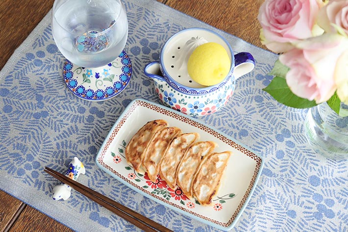 スクエアディッシュ・ポーリッシュポタリー(ポーランド食器)