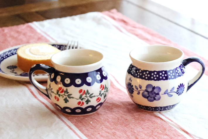 マグカップ（小）ポーリッシュポタリー(ポーランド食器)