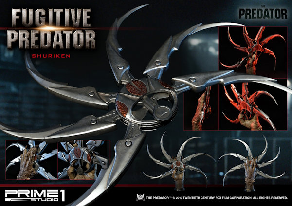 ザ・プレデター/ フジティブ・プレデター アーム with シュリケン 1/1