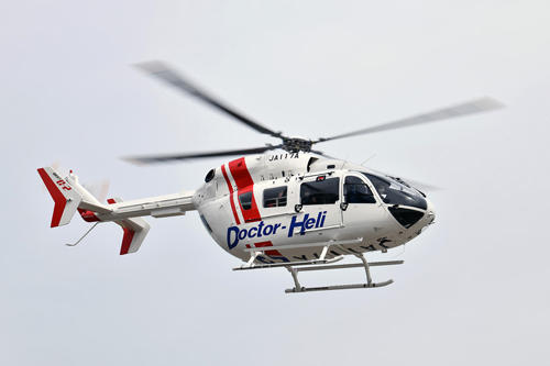 川崎式BK117C-2型ヘリコプター」を朝日航洋へ納入 | プレスリリース