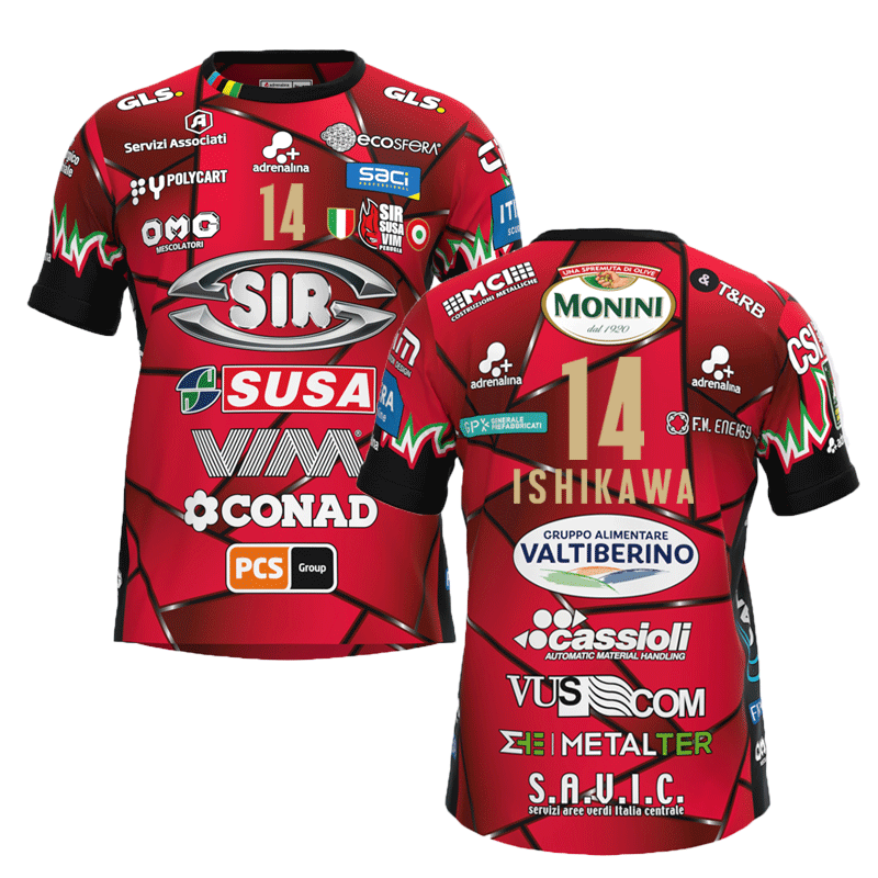 Kitahefu.com｜トップバレーラティーナ石川祐希 試合用ユニフォーム