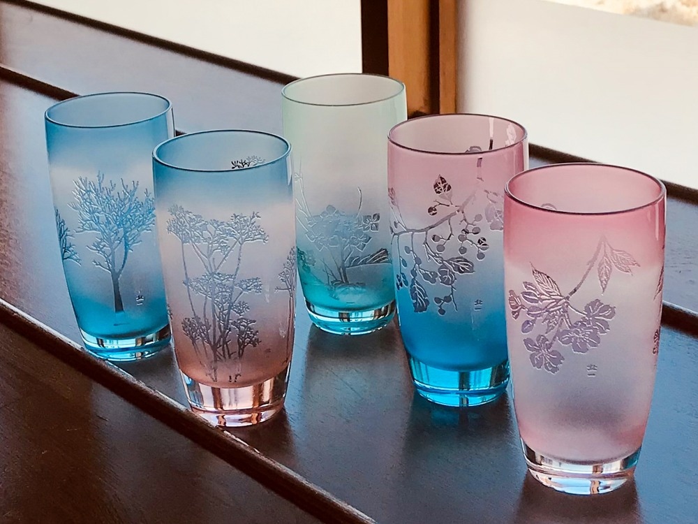 二色重ねシリーズ | 北一硝子 まごころお届け便