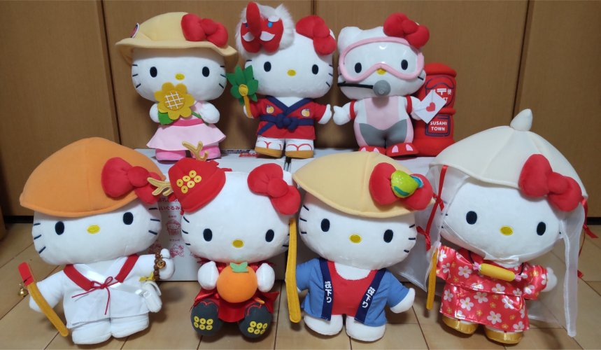 2023/10/2 和歌山県 わかやま共通返礼品応援隊 キティちゃんぬいぐるみ