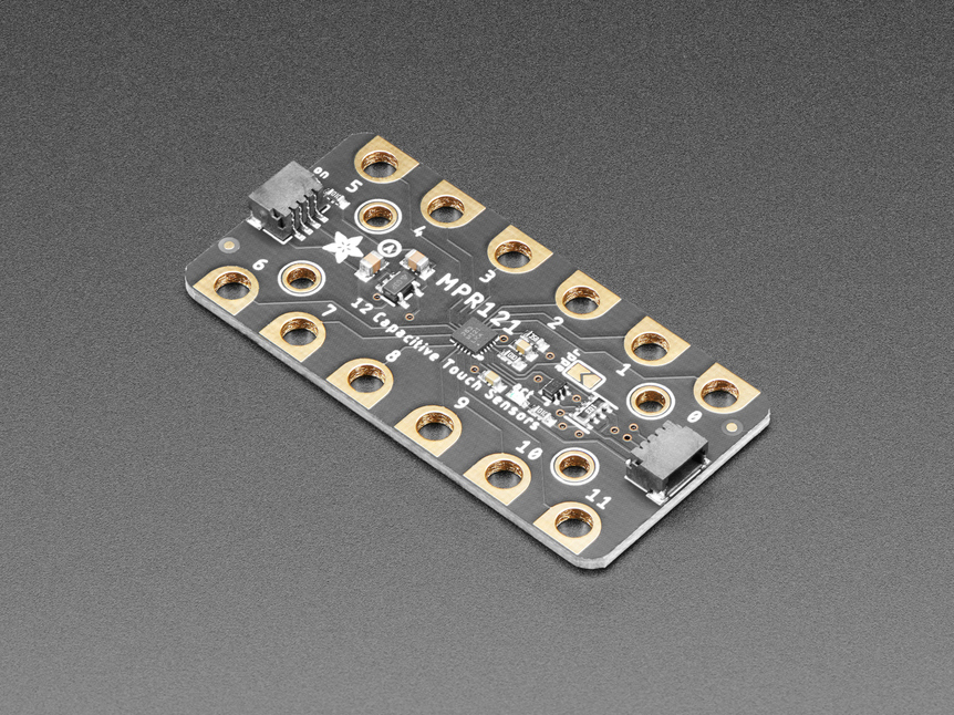 Adafruit MPR121 12-Key Capacitive Touch Sensor Gator Breakout